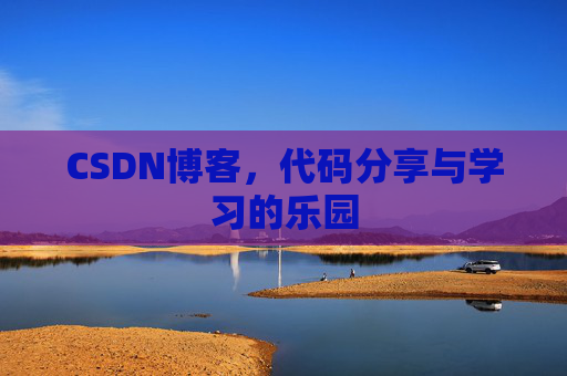 CSDN博客,代码分享与学习的乐园